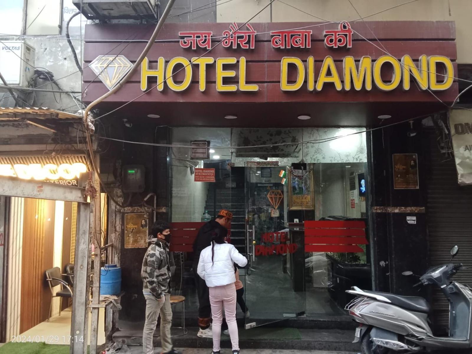 Hotel Diamond Nowe Delhi Zewnętrze zdjęcie
