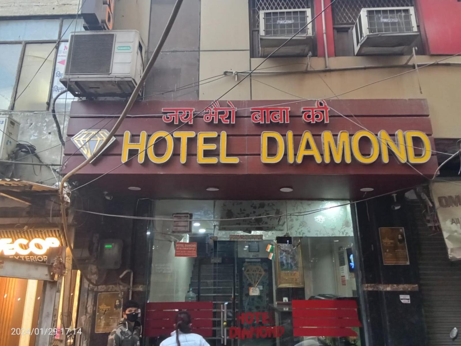 Hotel Diamond Nowe Delhi Zewnętrze zdjęcie